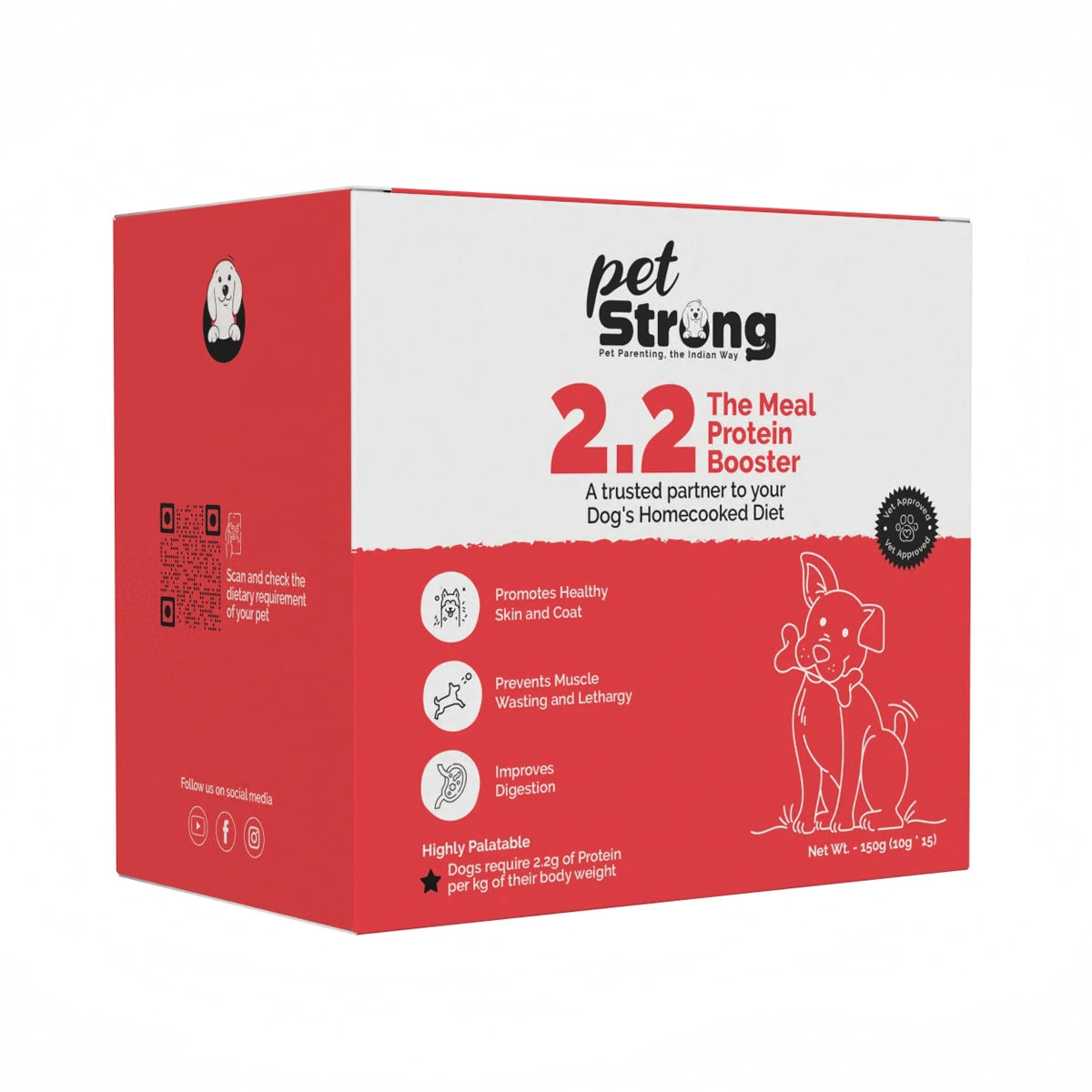 PetStrong 2.2 - Meal Protein Booster for Dogs