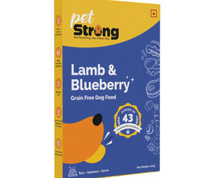 PetStrong Lamb and Blueberry Grain Free Fresh Food for Dogs